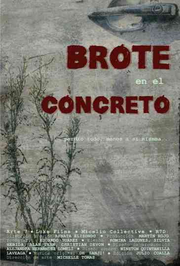 Brote en el concreto Poster