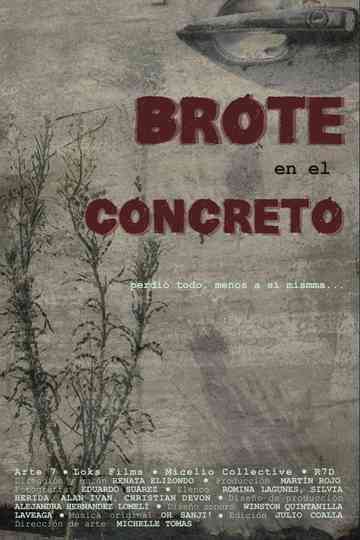 Brote en el concreto Poster