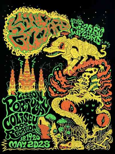 King Gizzard & The Lizard Wizard - Live in Lisbon '25 (Night 2) Poster