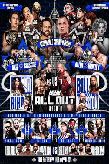 AEW All Out 2025 Poster