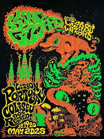 King Gizzard & The Lizard Wizard - Live in Lisbon '25 (Night 3) Poster