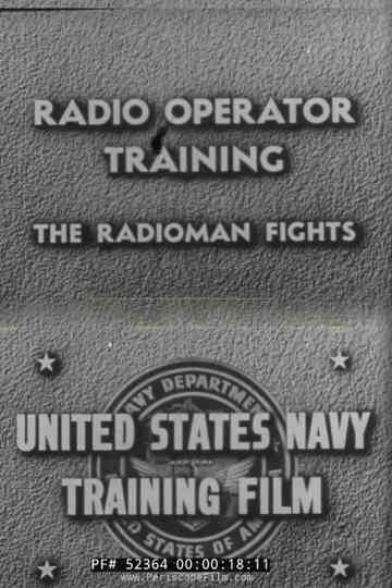 Radio Operator Training: The Radioman Fights Poster