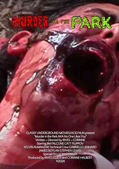 Murder In The Park Poster