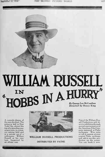 Hobbs in a Hurry Poster