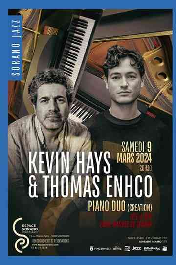 Thomas Enhco solo / T. Enhco & Kevin Hays -  Jazz sous les Pommiers 2025 Poster