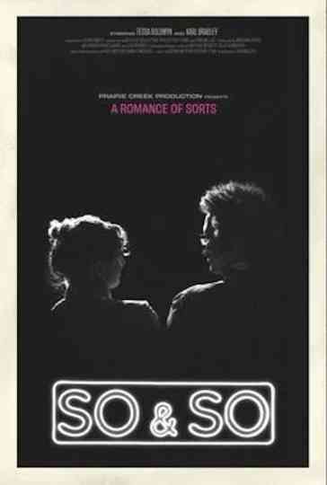 So & So Poster