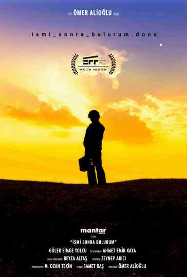 İsmi Sonra Bulurum Poster