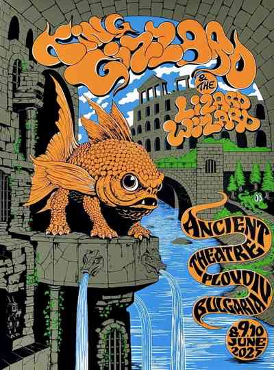 King Gizzard & The Lizard Wizard - Live in Plovdiv '25 (Night 1) Poster