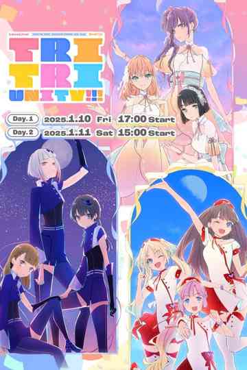 Love Live! Hasunosora Girls' High School Idol Club 3rd Live Tour TRI TRI UNITY!!! Poster