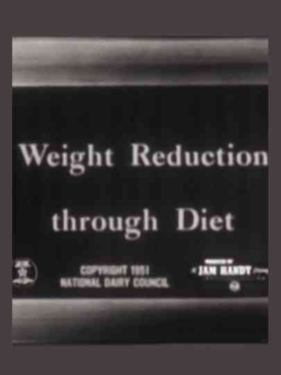 Weight Reduction Through Diet Poster