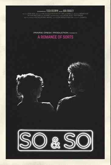 SO & SO Poster