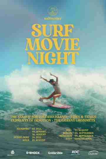 Saltwater Surf Movie Night 2025 Poster