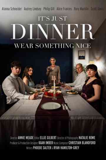 It's Just Dinner, Wear Something Nice Poster
