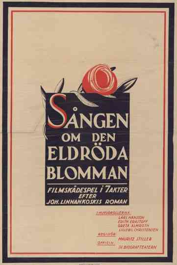 Song of the Scarlet Flower poster