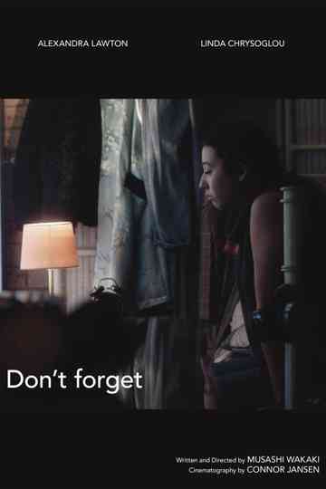 Don't Forget Poster
