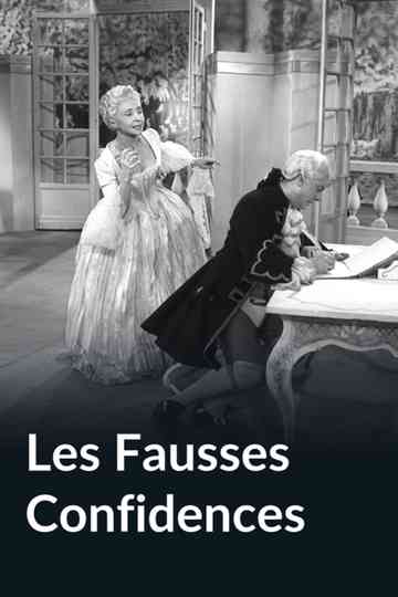Les Fausses Confidences Poster