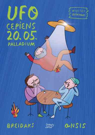 UFO cepiens Poster