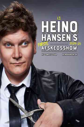 Heino Hansen's Første Afskedsshow Poster