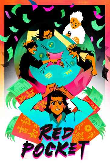 Red Pocket Poster