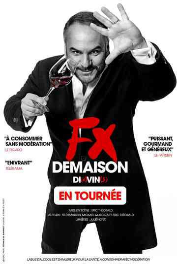 Francois-Xavier Demaison : Di(x)vin(s) Poster