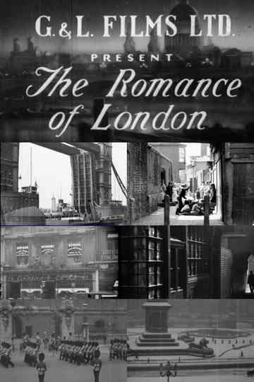 The Romance of London Poster