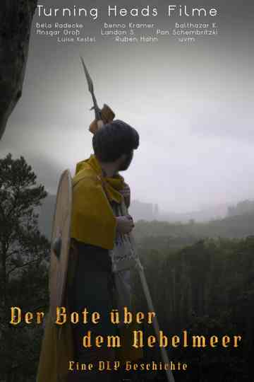 Der Bote über dem Nebelmeer Poster