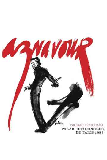 aznavour palais des congres de paris 1987 Poster