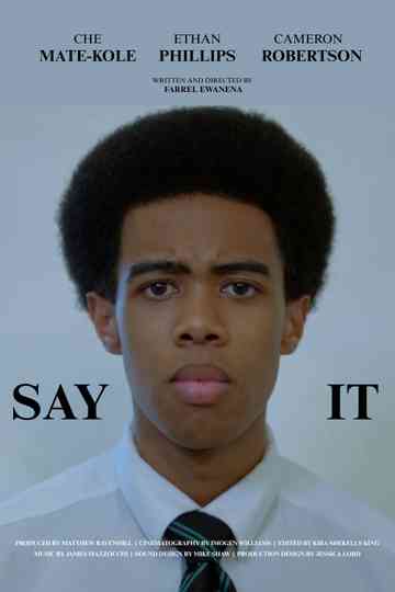 Say It Poster