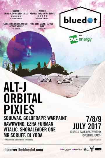 Alt-J - Live at bluedot Poster