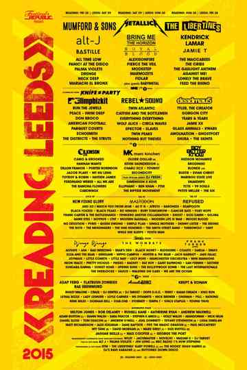 Alt-J - Live Reading Festival Poster