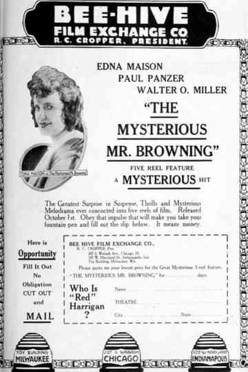 The Mysterious Mr. Browning Poster
