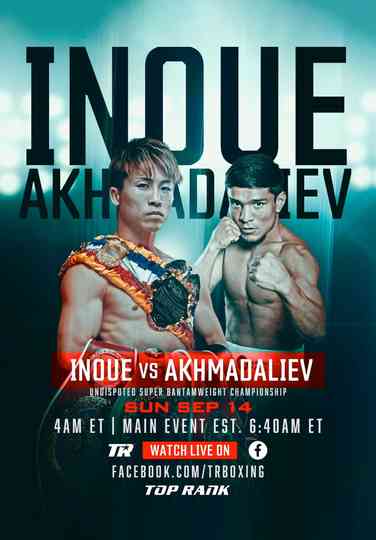 Naoya Inoue vs. Murodjon Akhmadaliev Poster