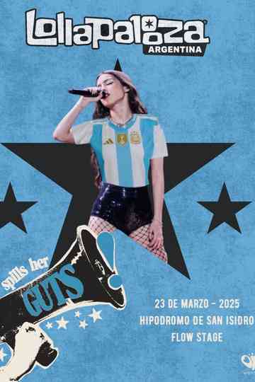 Olivia Rodrigo: Lollapalooza 2025 Poster