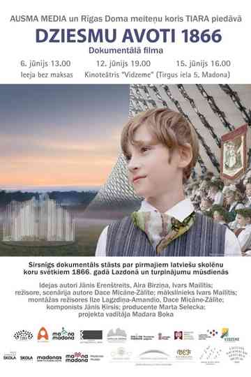 Dziesmu avoti. 1866 Poster