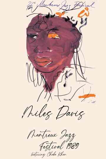Miles Davis - Montreux Jazz Festival Poster