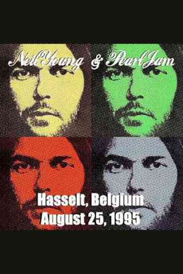 Neil Young with Pearl Jam - Live at Hasselt Belgium Poster