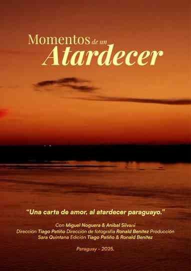 Moments of a Sunset Poster