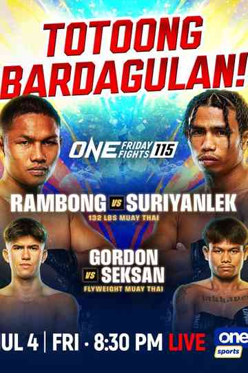 ONE Friday Fights 115: Rambong vs. Suriyanlek Poster