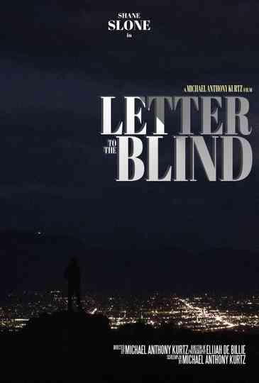 Letter to the Blind Poster