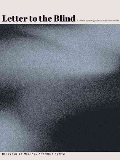 Letter to the Blind