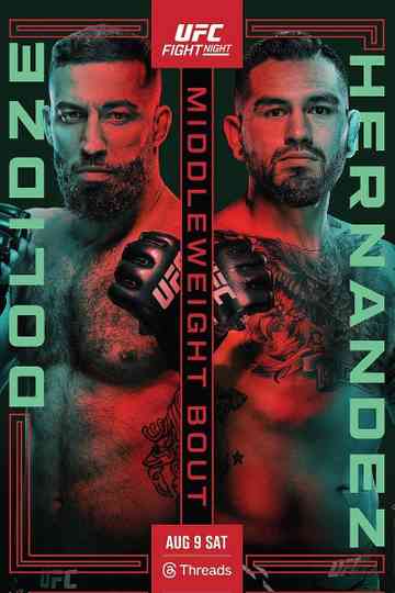 UFC on ESPN 72: Dolidze vs. Hernandez Poster