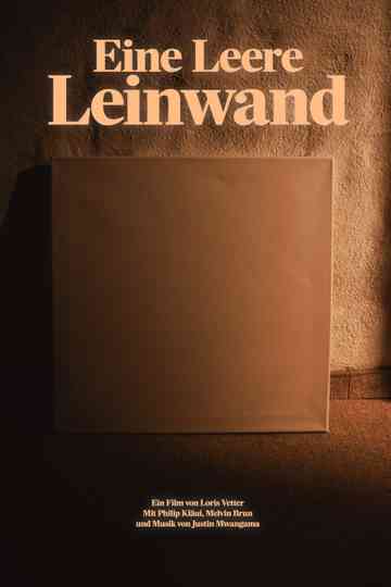 Eine Leere Leinwand Poster
