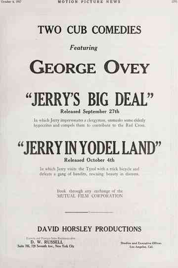 Jerry's Big Deal Poster