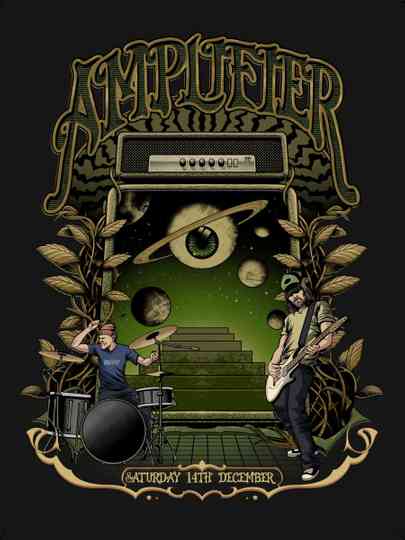 Amplifier: Debut Album Concert Poster