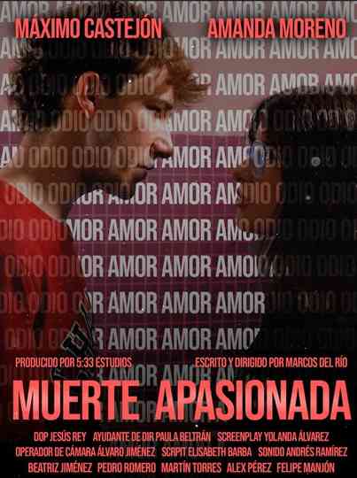Muerte Apasionada Poster