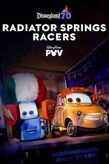 Radiator Springs Racers | Disneyland Resort Poster