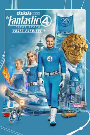 Marvel Studios' The Fantastic Four: First Steps - World Premiere Poster