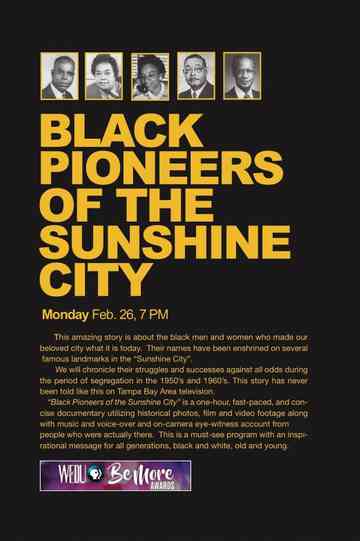 Black Pioneers of the Sunshine City Poster