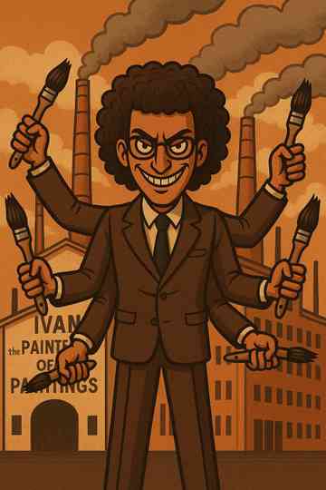 Ivan the Painter of Paintings Poster