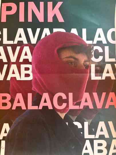 Pink Balaclava Poster
